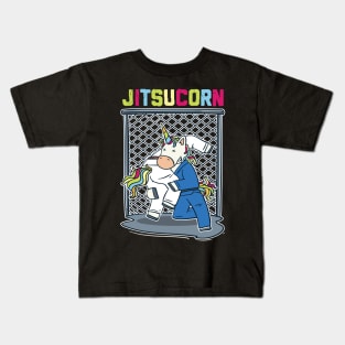 Brazilian Jiu Jitsu T-Shirt I mma unicorn gift Kids T-Shirt